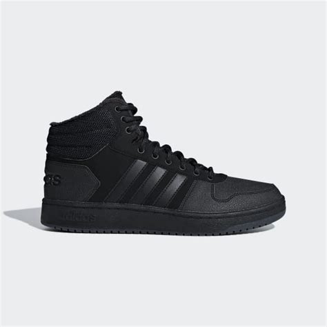 adidas hoops 2.0 mid zwart|adidas hoops 2.0 men.